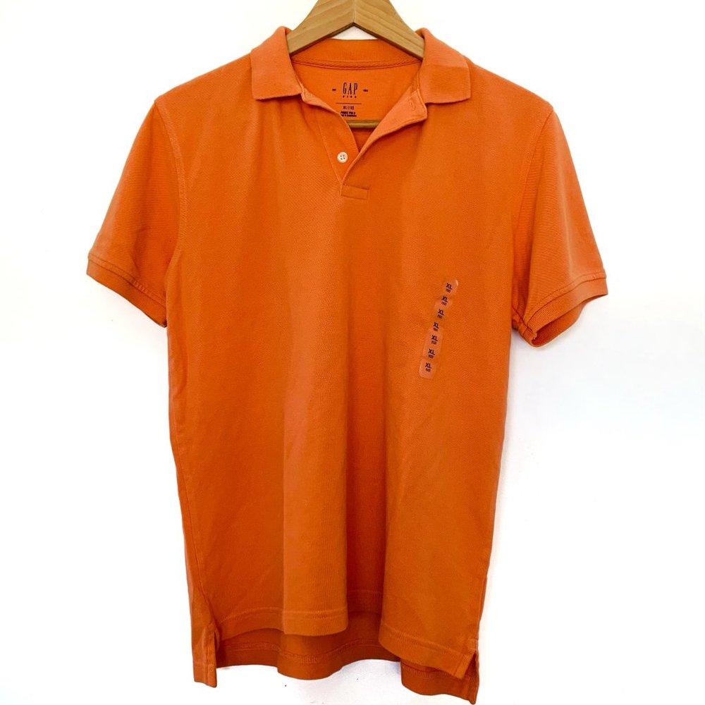 GAP Kids Orange Polo Shirt | Boys| Size: XL (12)